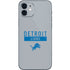 NFL Detroit Lions Grey Performance Series iPhone 12 Mini Skin