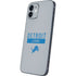 NFL Detroit Lions Grey Performance Series iPhone 12 Mini Skin