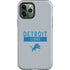 NFL Detroit Lions Grey Performance Series iPhone 12 Pro Max Impact Case