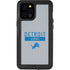 NFL Detroit Lions Grey Performance Series iPhone 12 Pro Max Waterproof Case