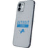 NFL Detroit Lions Grey Performance Series iPhone 12 Skin