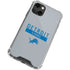 NFL Detroit Lions Grey Performance Series iPhone 13 Mini Clear Case