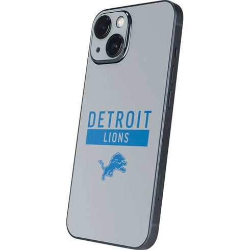NFL Detroit Lions Grey Performance Series iPhone 13 Mini Skin