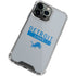 NFL Detroit Lions Grey Performance Series iPhone 13 Pro Clear Case