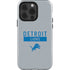NFL Detroit Lions Grey Performance Series iPhone 13 Pro Impact Case