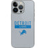 NFL Detroit Lions Grey Performance Series iPhone 13 Pro Skin