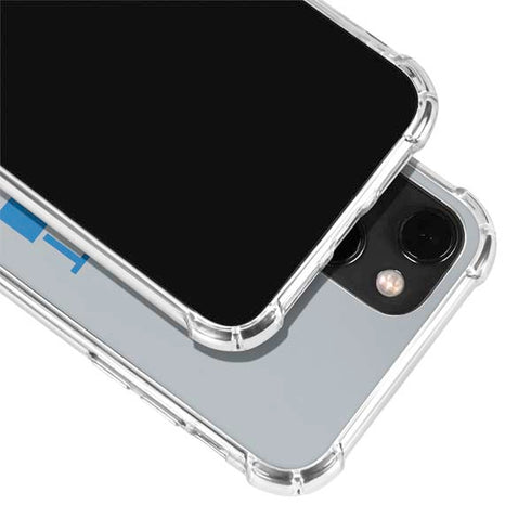 NFL Detroit Lions Grey Performance Series iPhone 14 Clear Case
