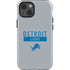 NFL Detroit Lions Grey Performance Series iPhone 15 Impact Case