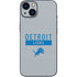 NFL Detroit Lions Grey Performance Series iPhone 14 Plus Skin