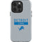 NFL Detroit Lions Grey Performance Series iPhone 14 Pro Impact Case