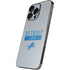 NFL Detroit Lions Grey Performance Series iPhone 14 Pro Skin