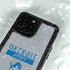 NFL Detroit Lions Grey Performance Series iPhone 15 Pro Waterproof Case