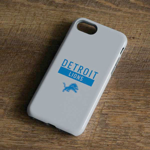 NFL Detroit Lions Grey Performance Series iPhone 7 Pro Case