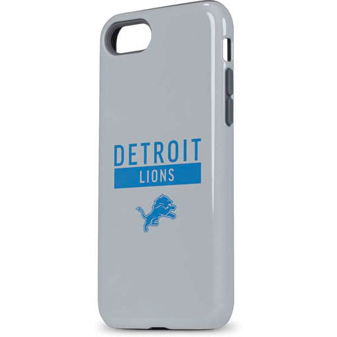 NFL Detroit Lions Grey Performance Series iPhone 8 Pro Case