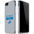 NFL Detroit Lions Grey Performance Series iPhone SE (2nd & 3rd Gen) Clear Case