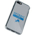 NFL Detroit Lions Grey Performance Series iPhone SE (2nd & 3rd Gen) Clear Case