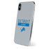 NFL Detroit Lions Grey Performance Series iPhone X Skin
