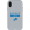 NFL Detroit Lions Grey Performance Series iPhone XR Pro Case