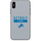 NFL Detroit Lions Grey Performance Series iPhone XS Skin