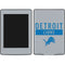 NFL Detroit Lions Grey Performance Series Amazon Kindle Skin
