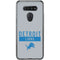 NFL Detroit Lions Grey Performance Series LG K51/Q51 Clear Case