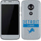 NFL Detroit Lions Grey Performance Series Moto E5 Play Skin
