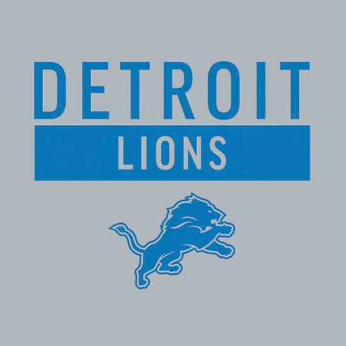 NFL Detroit Lions Grey Performance Series Moto E5 Play Skin