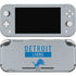 NFL Detroit Lions Grey Performance Series Nintendo Switch Lite Skin