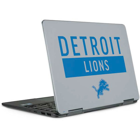 NFL Detroit Lions Grey Performance Series Notebook 9 Pro 13in (2017) Skin