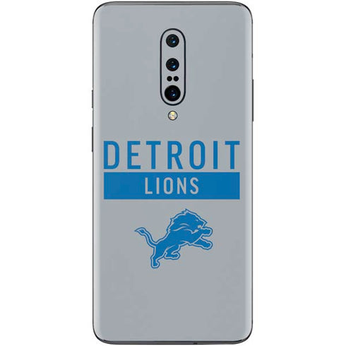 NFL Detroit Lions Grey Performance Series OnePlus 7 Pro Skin