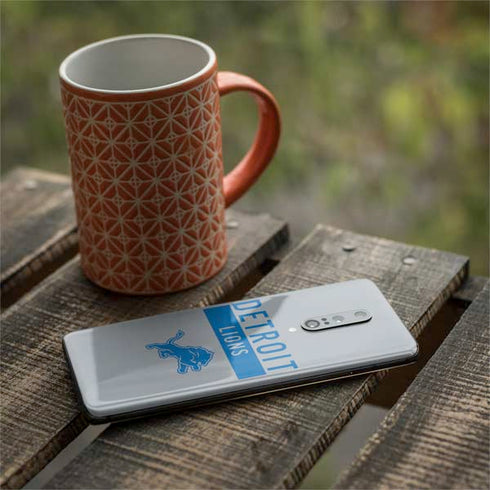 NFL Detroit Lions Grey Performance Series OnePlus 7 Pro Skin