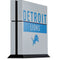 NFL Detroit Lions Grey Performance Series PS4 Console Skin