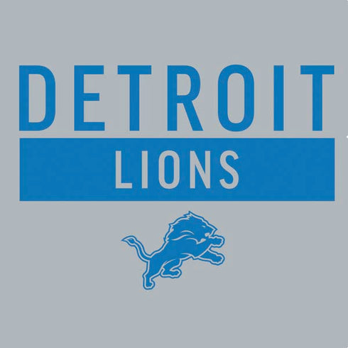 NFL Detroit Lions Grey Performance Series PS4 Console Skin
