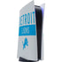 NFL Detroit Lions Grey Performance Series PS5 Console Skin