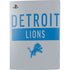 NFL Detroit Lions Grey Performance Series PS5 Console Skin