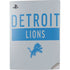 NFL Detroit Lions Grey Performance Series PS5 Digital Edition Console Skin