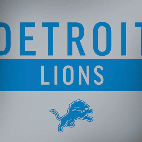 NFL Detroit Lions Grey Performance Series Surface Book 2 13.5in Skin