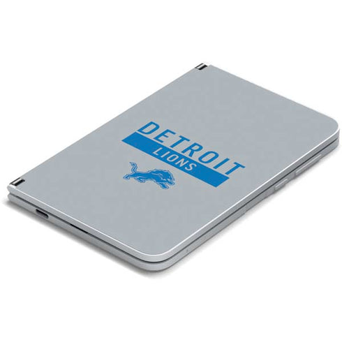 NFL Detroit Lions Grey Performance Series Surface Duo Skin