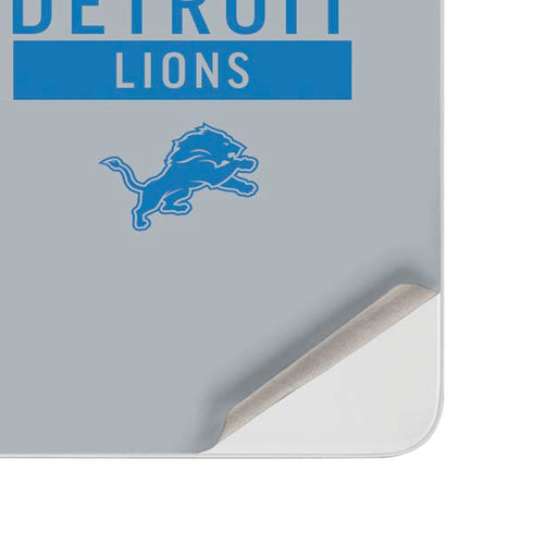 NFL Detroit Lions Grey Performance Series Surface Duo Skin