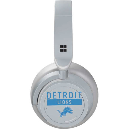 NFL Detroit Lions Grey Performance Series Surface Headphones Skin