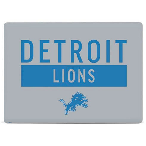 NFL Detroit Lions Grey Performance Series Surface Laptop 2 Skin