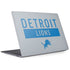 NFL Detroit Lions Grey Performance Series Surface Laptop 3 13.5in Skin