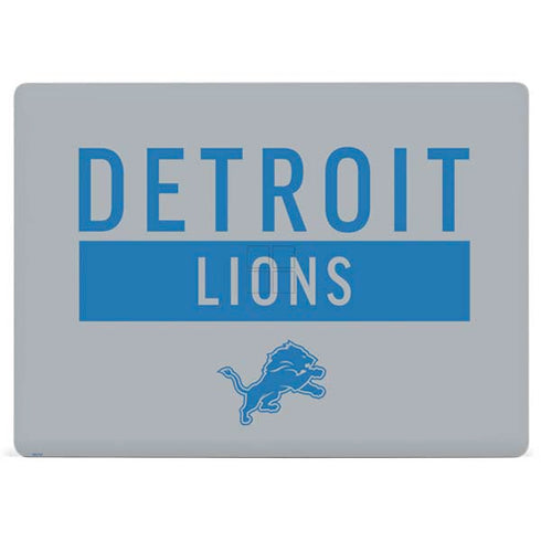 NFL Detroit Lions Grey Performance Series Surface Laptop 3 13.5in Skin