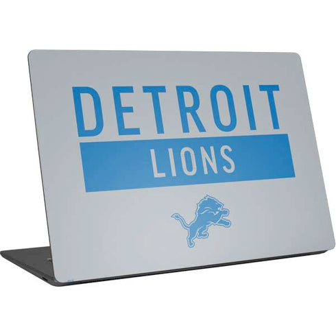 NFL Detroit Lions Grey Performance Series Surface Laptop 4 15in Skin