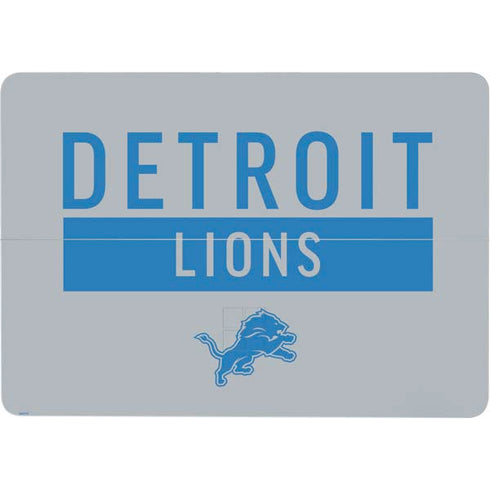NFL Detroit Lions Grey Performance Series Surface Laptop Studio Skin