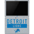 NFL Detroit Lions Grey Performance Series Surface Pro 6 Skin