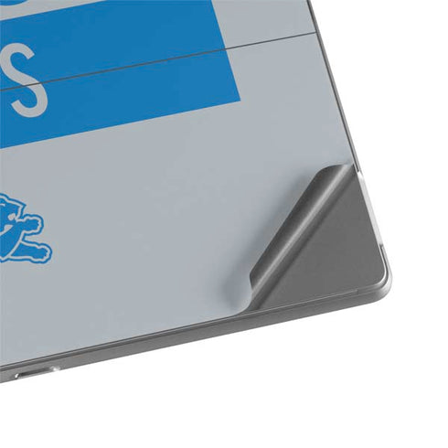 NFL Detroit Lions Grey Performance Series Surface Pro 8 Skin