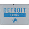 NFL Detroit Lions Grey Performance Series Surface Pro 9 Skin