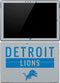 NFL Detroit Lions Grey Performance Series Surface Pro (2017) Skin