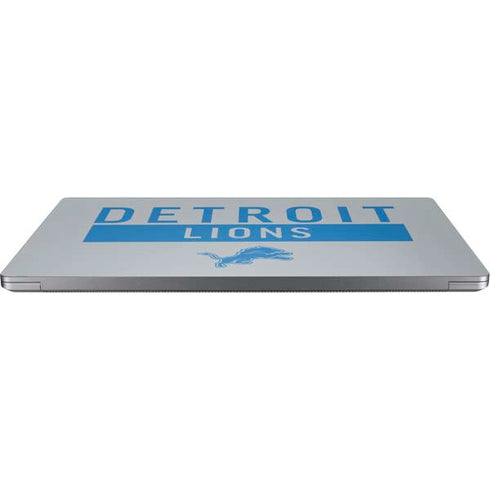 NFL Detroit Lions Grey Performance Series Universal Laptop 12in (9.8 x 6.8in) Skin